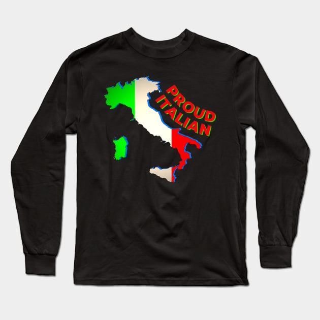 Italian Long Sleeve T-Shirt by IBMClothing